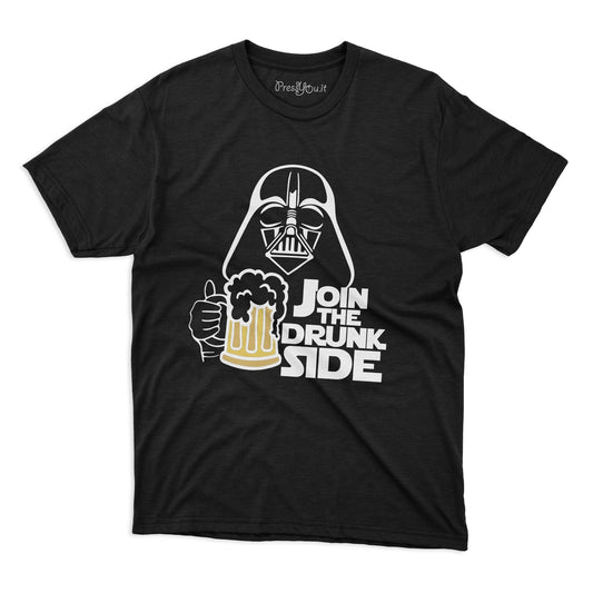 maglietta t-shirt-join in the drunk side star darth