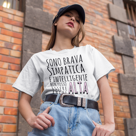 Brava Ragazza T Shirt Divertenti Ragazza Maglia Donna