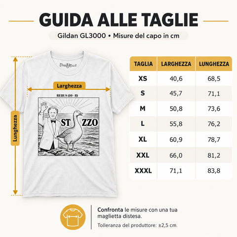 maglietta t-shirt- rebus buongiorno cosa