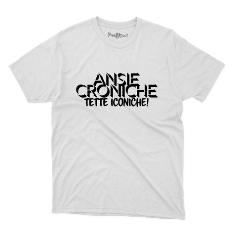 maglietta t-shirt- ansie croniche tette iconiche! 2025-0027