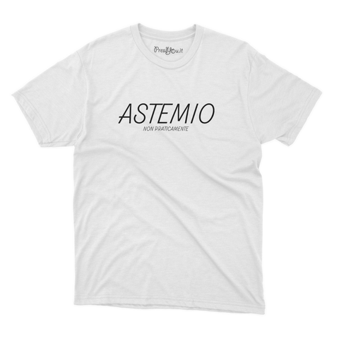 maglietta t-shirt- Astemio non praticante