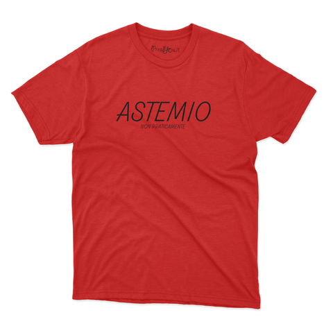 maglietta t-shirt- Astemio non praticante