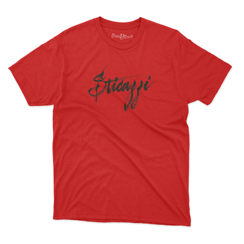maglietta t-shirt- sticazzi corsivo