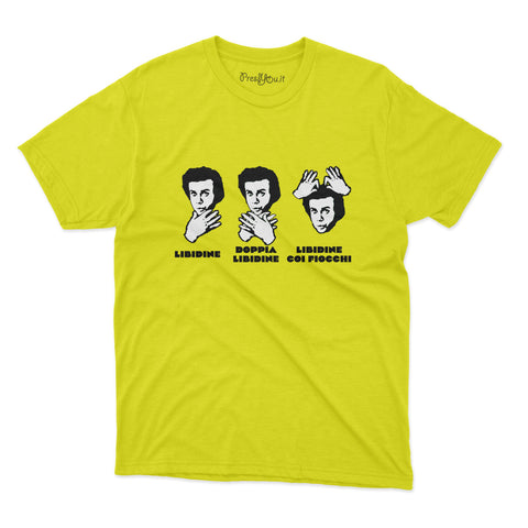 maglietta t-shirt- libidine coi fiocchi