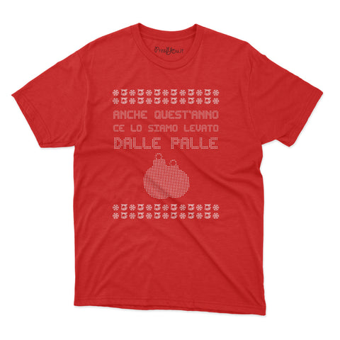 maglietta t-shirt- anche quest anno  ce lo siamo levato dalle palle