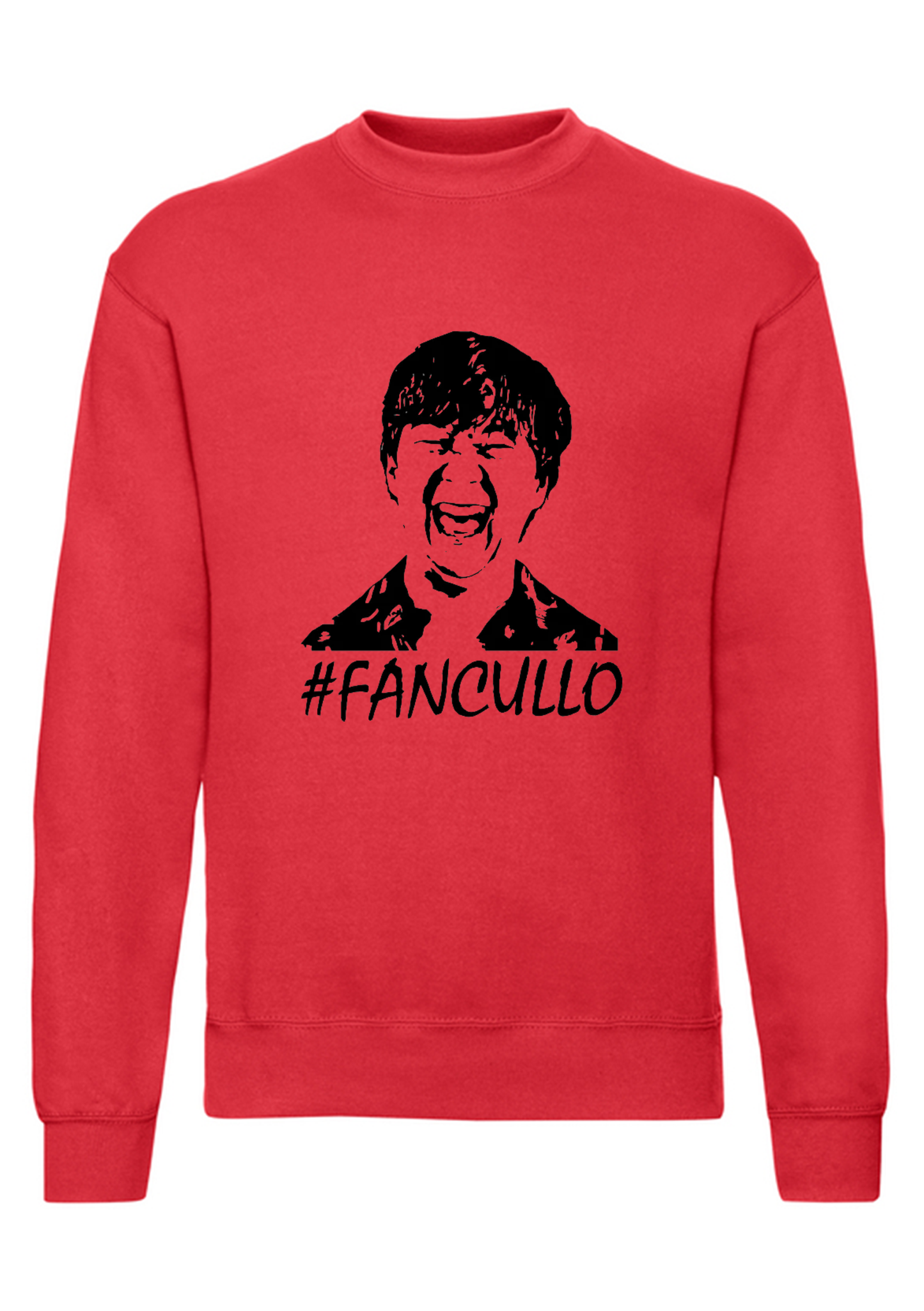 felpa girocollo unisex-  Mr chao fanculloo