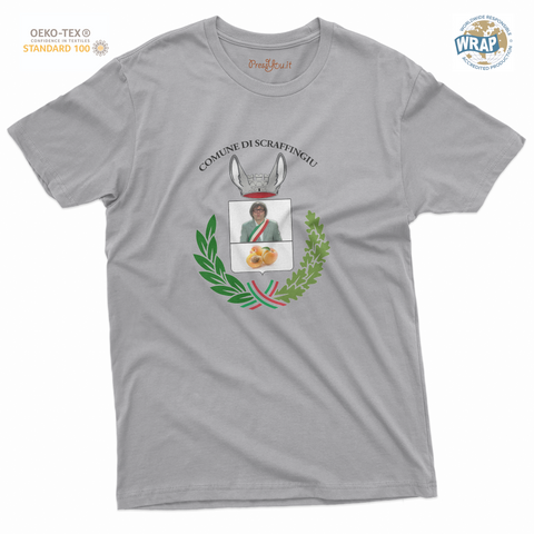 Maglietta Ufficiale Comune di Scraffingiu -Approvato dal Sindaco di Scraffingiu