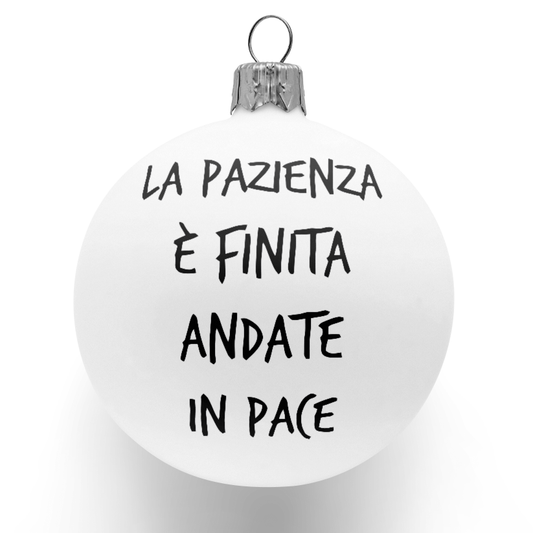 3 Palle di natale - La pazienza è finita andate in pace