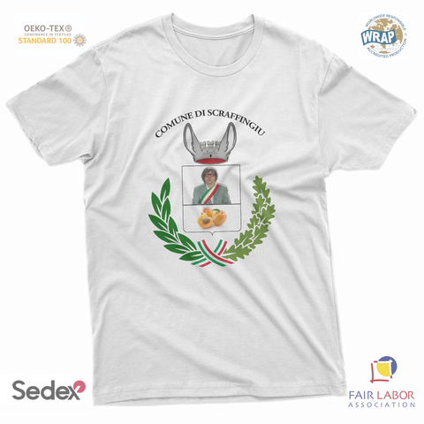 Maglietta Ufficiale Comune di Scraffingiu  - Approvata dal Sindaco di Scraffingiu