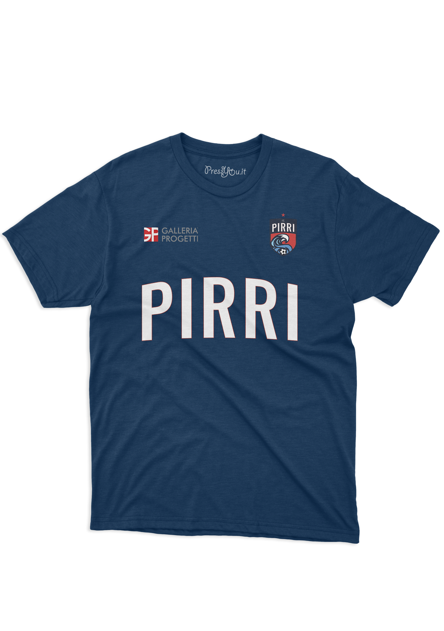 Maglietta - Pirri F.C. Blu