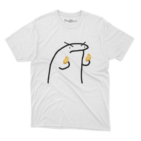 maglietta t-shirt- stickers whatsapp cosa vuoi bianca