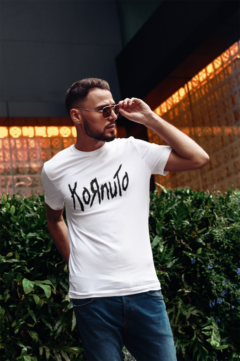 maglietta t-shirt- kornuto