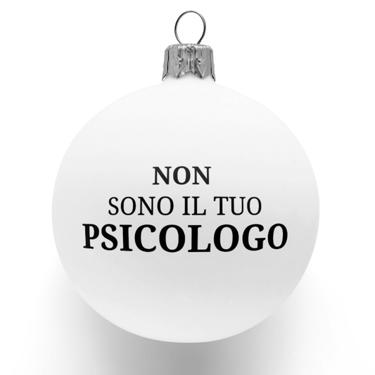 3 Palle di natale - Non sono il tuo psicologo