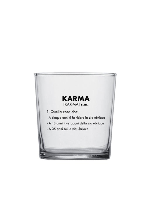 bicchiere - karma dizionario