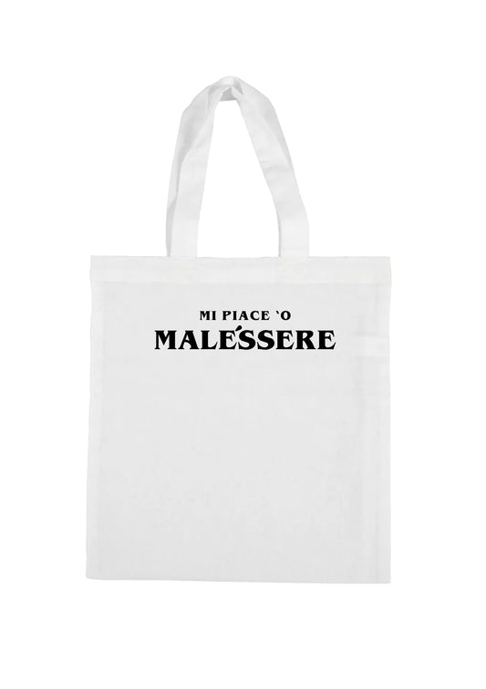 borsa shopping bag- mi piace o malessere napoli