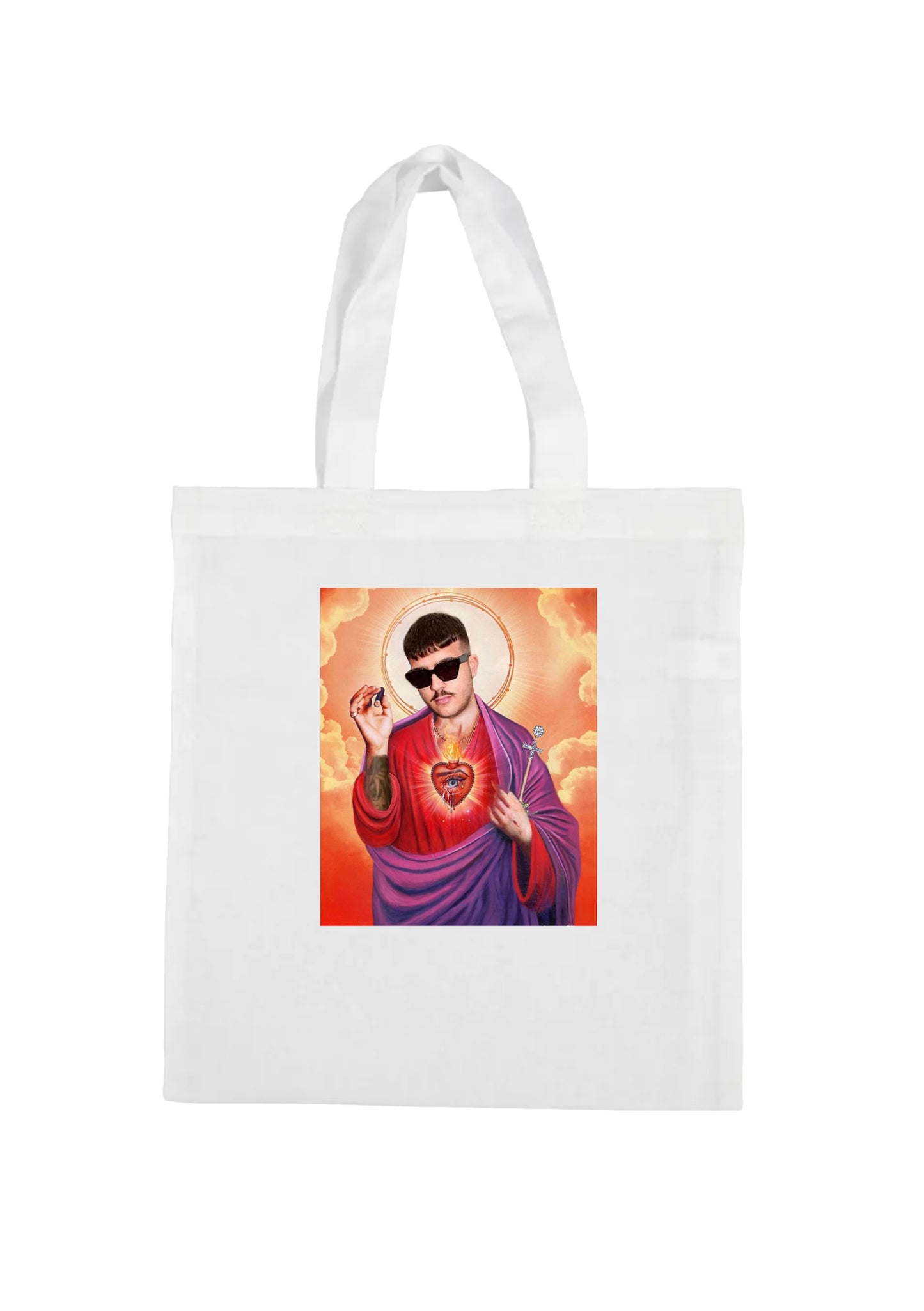 borsa shopping bag- santo santino rapper napoli napoletano