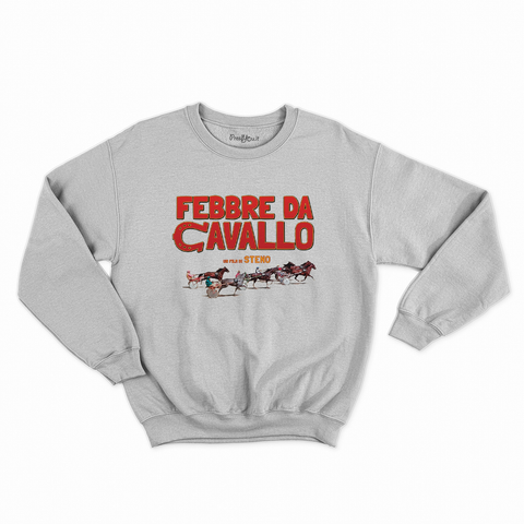 felpa con girocollo unisex- febbre
