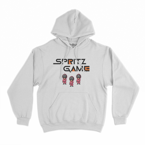 felpa con cappuccio unisex- spritz game it's time to drink 2