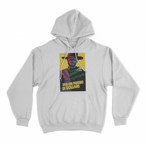 felpa con cappuccio unisex- per un pugno western