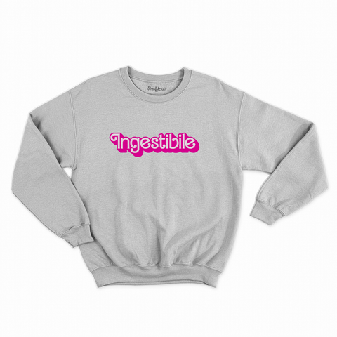 felpa con girocollo unisex- ingestibile