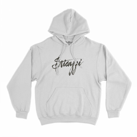 felpa con cappuccio unisex- sticazzi corsivo nero