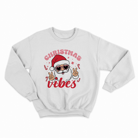 felpa con girocollo unisex- xmas vibes