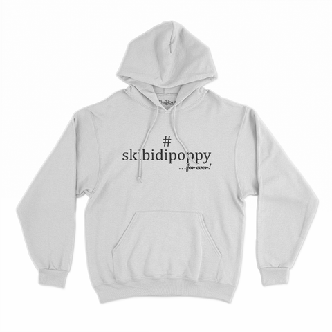 felpa con cappuccio unisex- skibidipoppy