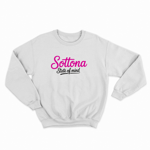 felpa con girocollo unisex- sottona state of mind