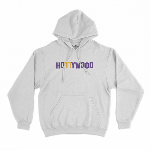 felpa con cappuccio unisex- hollywood los angeles luka 77