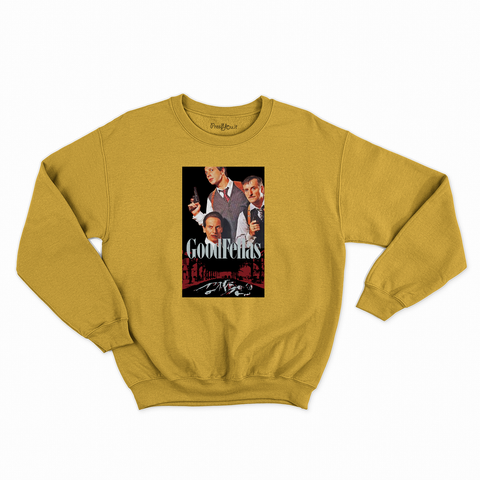 felpa con girocollo unisex- quei bravi ragazzi aldo e giovanni rit