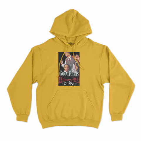 felpa con cappuccio unisex- quei bravi ragazzi aldo e giovanni rit