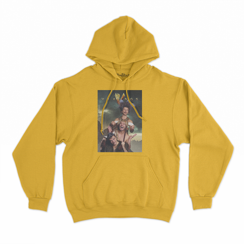 felpa con cappuccio unisex- vichinghi aldo e giovanni rit