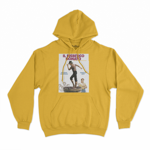 felpa con cappuccio unisex- il bisbetico