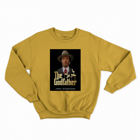 felpa con girocollo unisex- jonny padrino