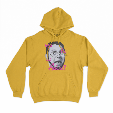 felpa con cappuccio unisex- furio magda ma tu mi adori