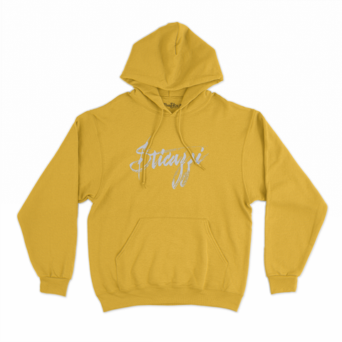 felpa con cappuccio unisex- sticazzi corsivo b