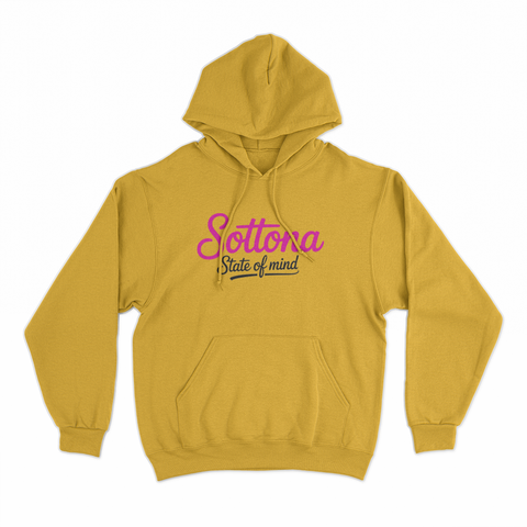 felpa con cappuccio  unisex- sottona state of mind