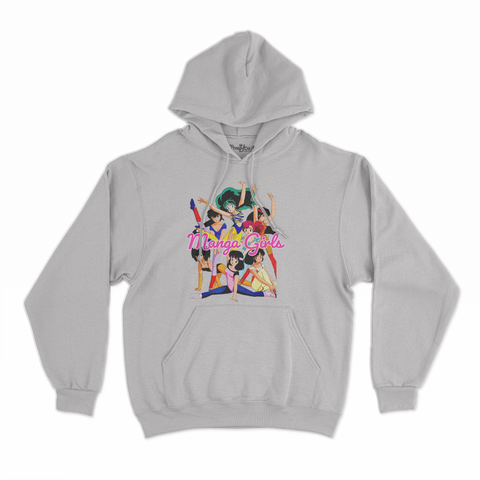 felpa con cappuccio unisex- manga girls