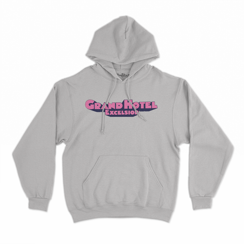 felpa con cappuccio unisex- grand hotel film anni 80