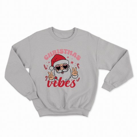 felpa con girocollo unisex- xmas vibes