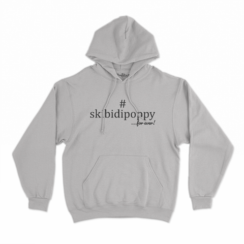 felpa con cappuccio unisex- skibidipoppy
