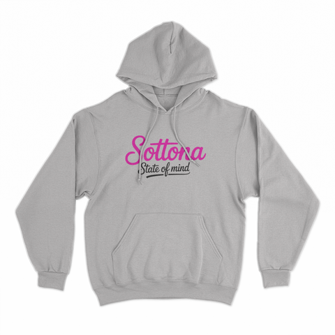 felpa con cappuccio  unisex- sottona state of mind