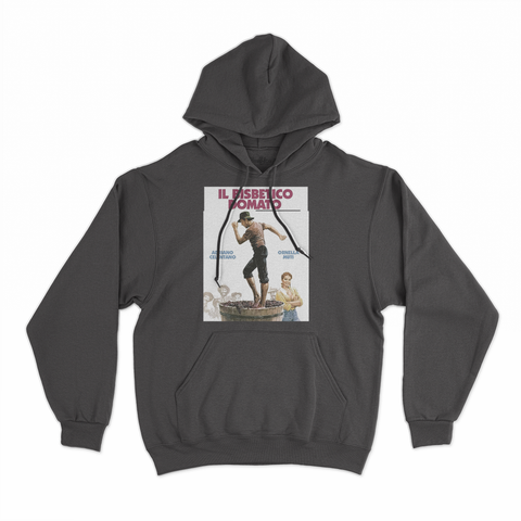 felpa con cappuccio unisex- il bisbetico