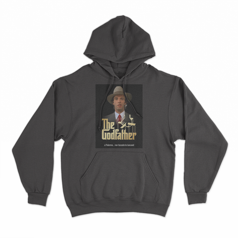 felpa con cappuccio unisex- jonny padrino