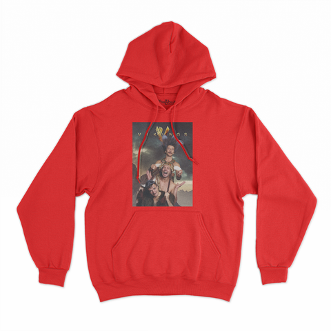 felpa con cappuccio unisex- vichinghi aldo e giovanni rit