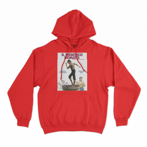 felpa con cappuccio unisex- il bisbetico