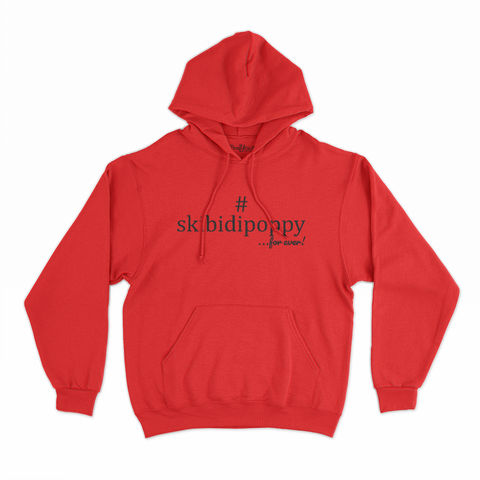 felpa con cappuccio unisex- skibidipoppy