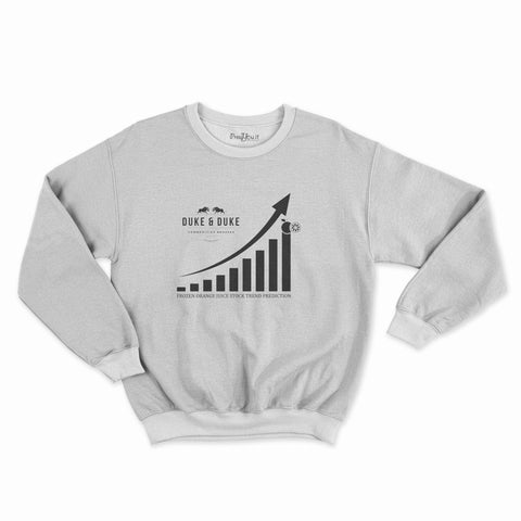 felpa girocollo unisex- DUKE FROZEN ORANGE JUICE STOCK TREND PREDICTION