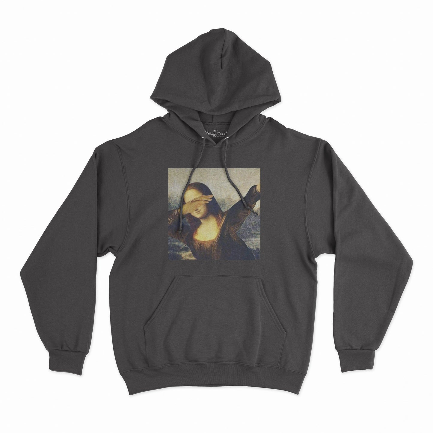 felpa con cappuccio unisex- gioconda dab