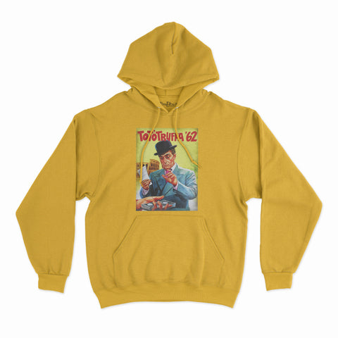 felpa con cappuccio unisex- toto truffa